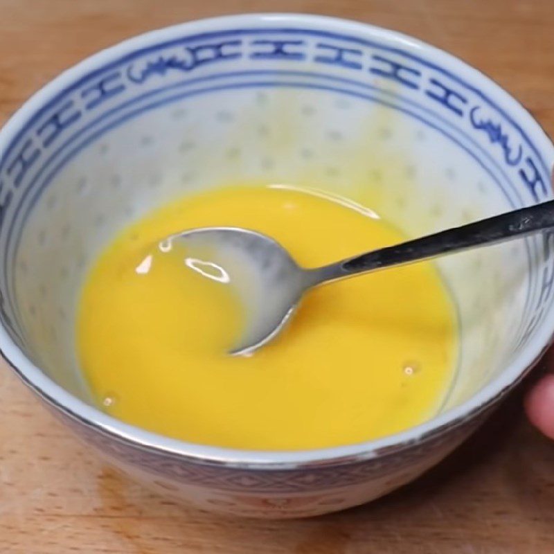 Step 7 Baking the cake Durian and mung bean cake