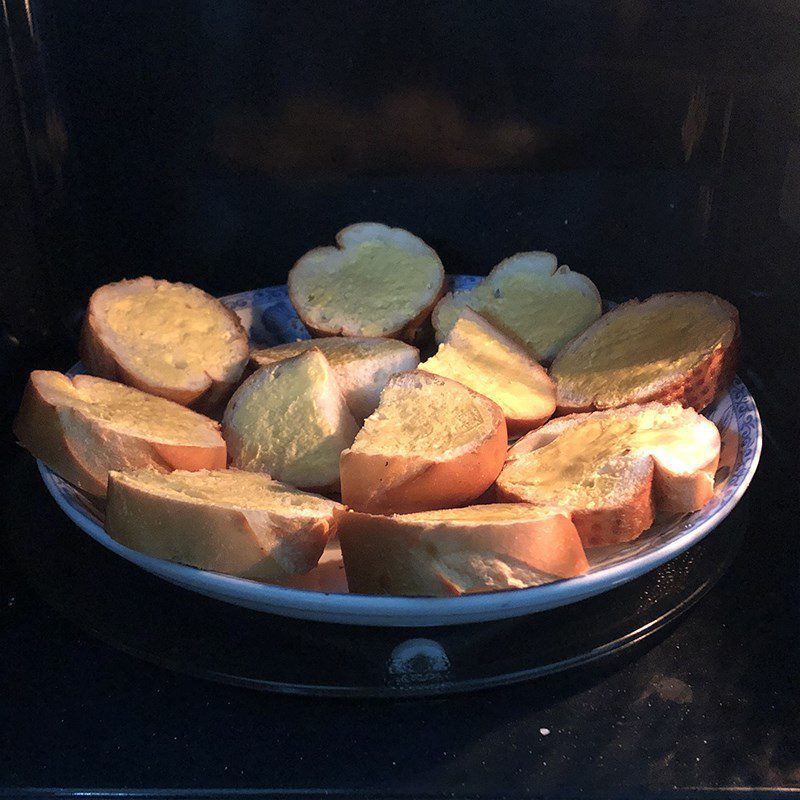 Step 2 Toast the bread for the first time and make the milk sugar sauce Butter Sugar Toast