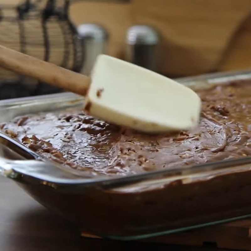 Step 4 Baking the cake and finishing Coca cola cake