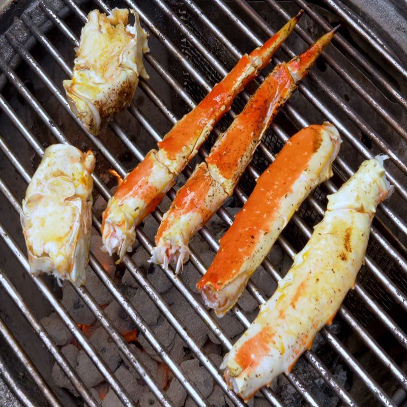 Step 3 Grilled King Crab