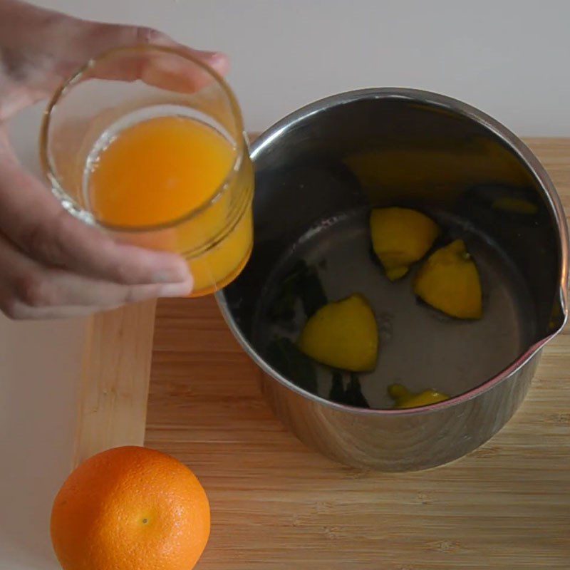 Step 4 Mix the plum juice Plum Punch