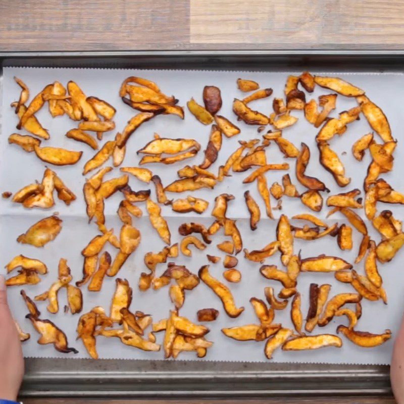 Step 2 Dry the mushrooms for Pasta with Creamy Mushroom Sauce