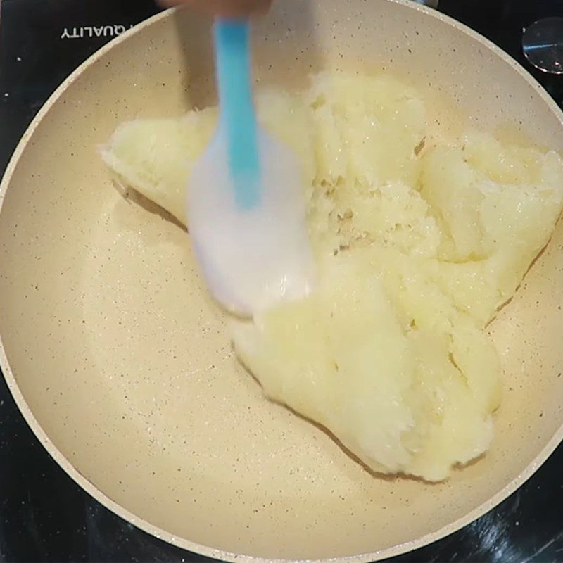 Step 2 Cooked Coconut Filling Coconut Cake