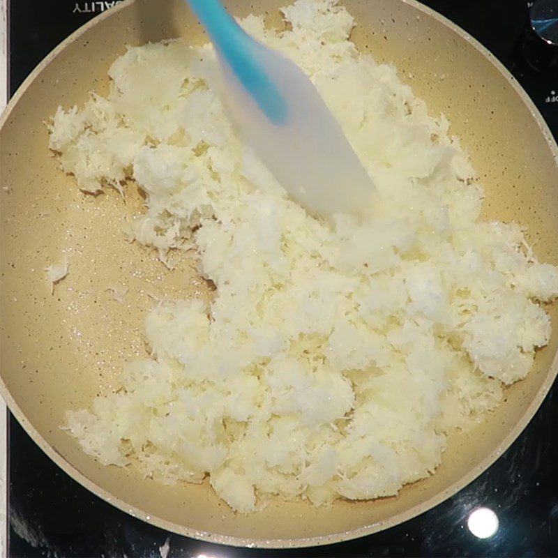 Step 2 Cooked Coconut Filling Coconut Cake