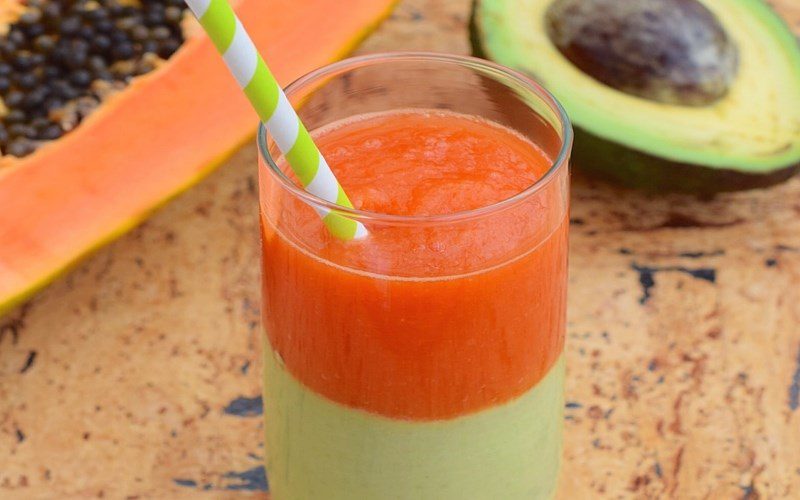 Papaya smoothie