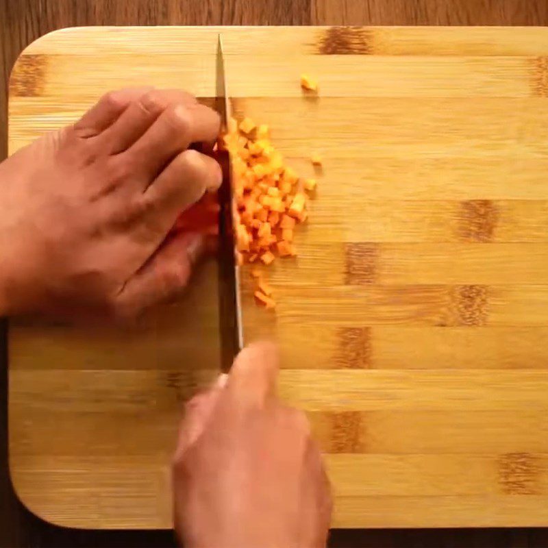 Step 1 Prepare the ingredients for Fried Chicken Potato Cake