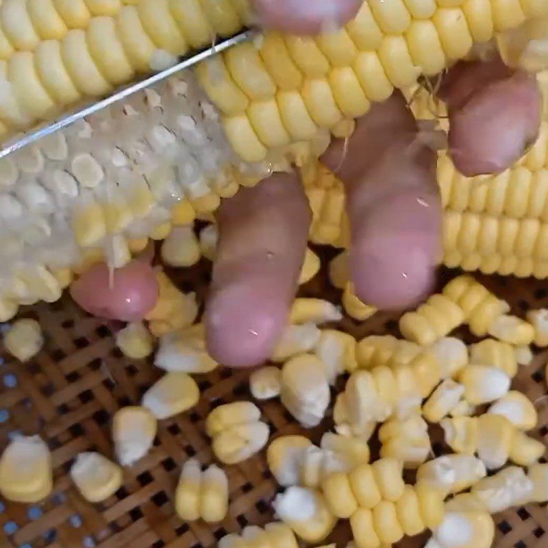 Step 1 Prepare the corn and ingredients Buttered Corn