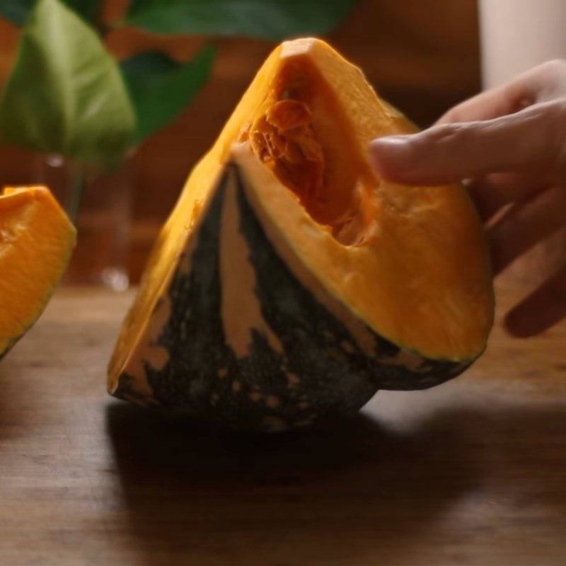 Step 1 Prepare the pumpkin Pumpkin Cheese Soup