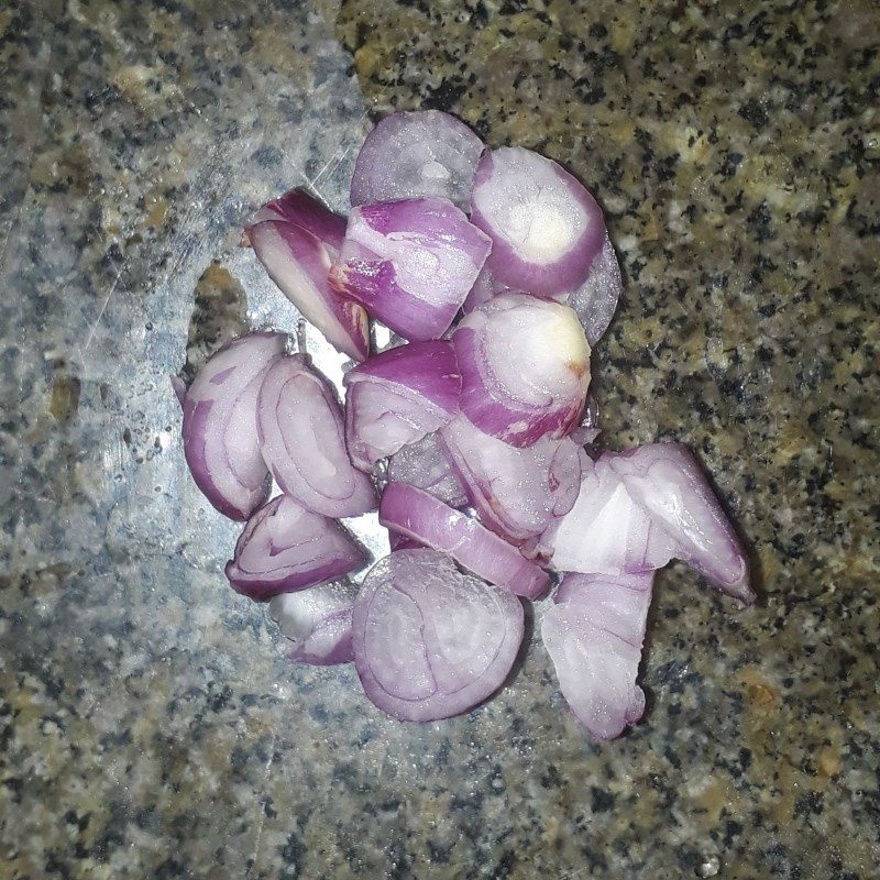 Step 1 Prepare the ingredients for Vegetarian Stir-Fried Hủ Tiếu