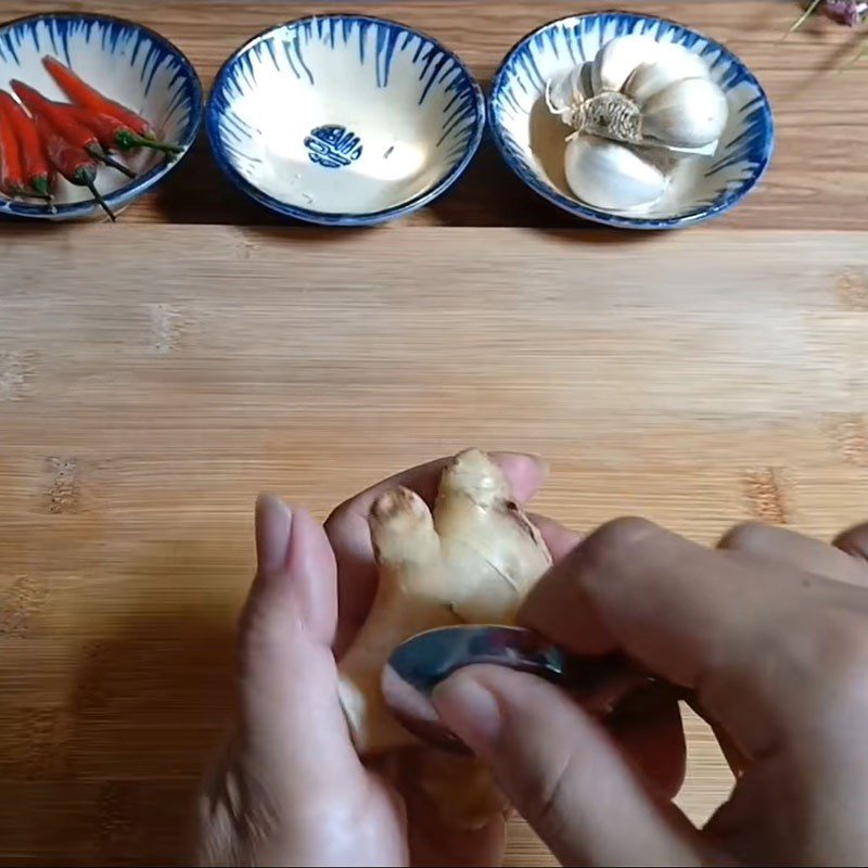 Step 1 Prepare the ingredients for Minced Pork Amaranth Soup