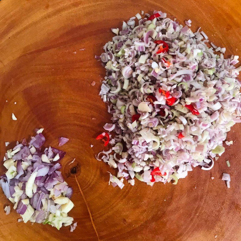 Step 1 Prepare the ingredients for Vegetarian Minced Meat Porridge