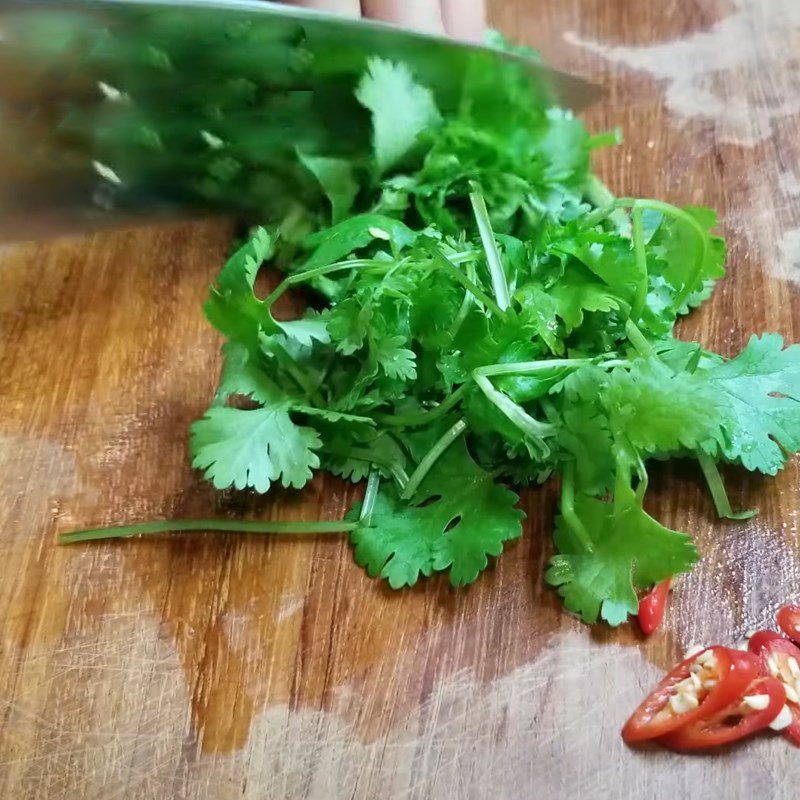 Step 2 Prepare the remaining ingredients Vegetarian spring rolls from chicken thigh mushrooms