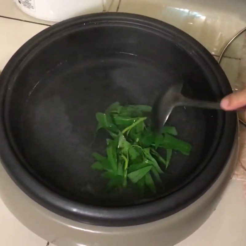 Step 2 Prepare other ingredients for papaya beef soup