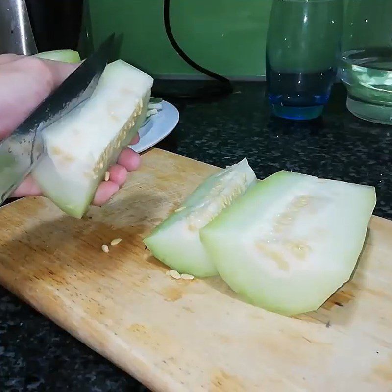 Step 2 Prepare the other ingredients for Scallop Soup