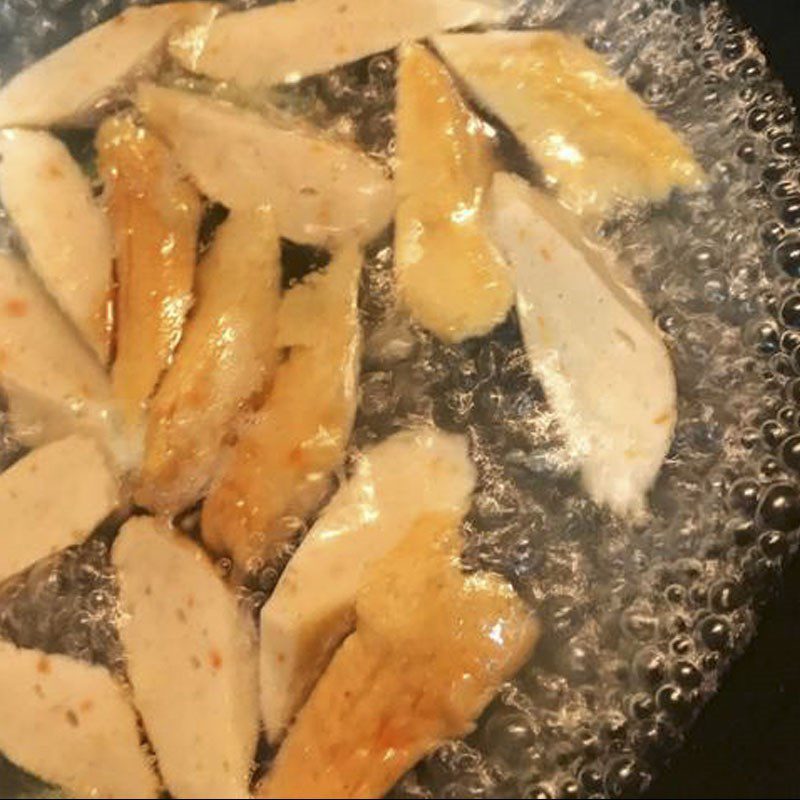 Step 1 Prepare the fish cake Braised Fish Cake with Pepper