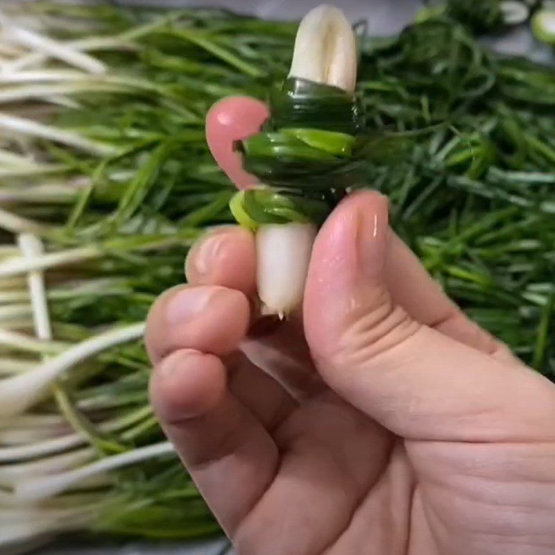 Step 1 Prepare shallots Wrapped shallots