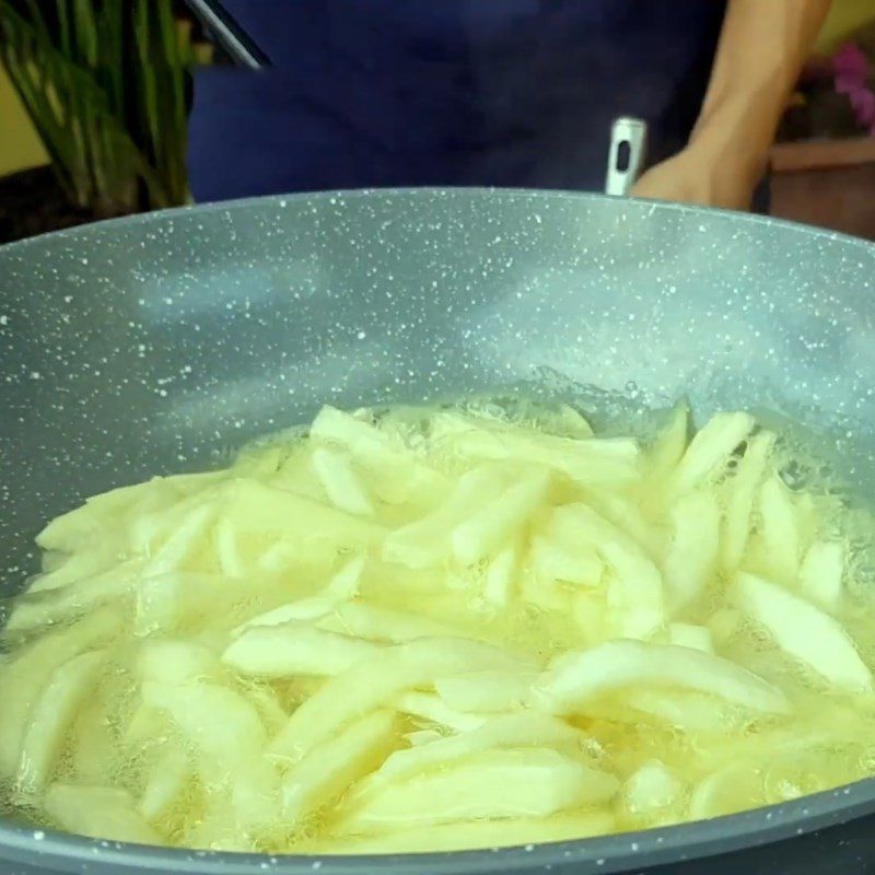 Step 1 Prepare pomelo pulp Stir-Fried Pomelo Pulp with Five Colors