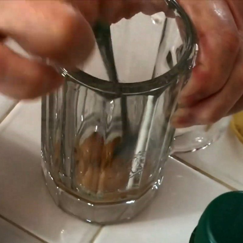 Step 1 Mash the salted lemon Salted Lemon Soda