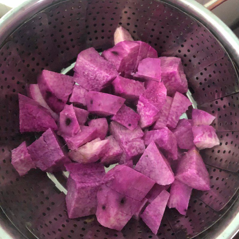 Step 2 Prepare Taro Taro Soup with Water Spinach and Pork Ribs