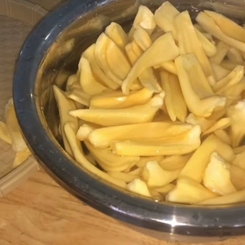 Step 1 Prepare jackfruit Stir-fried jackfruit with betel leaves