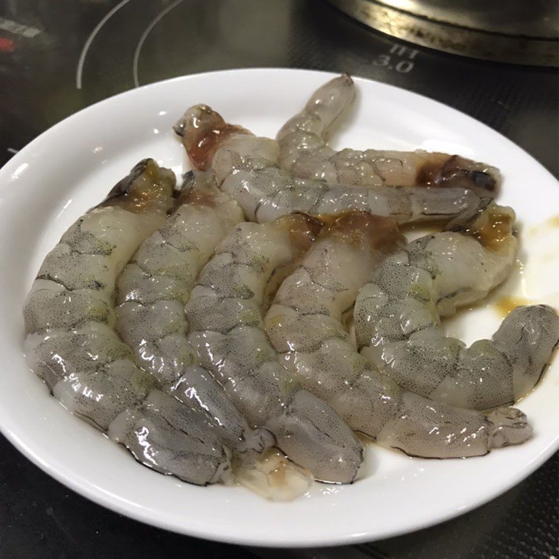 Step 1 Prepare Ingredients for Stir-fried Chayote with Shrimp