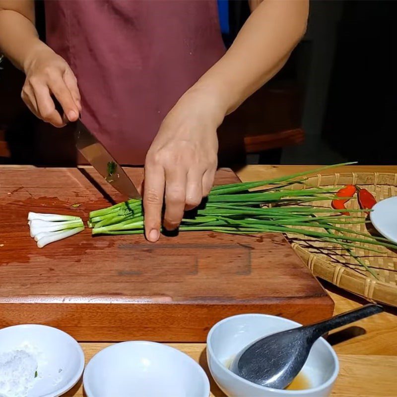 Step 1 Prepare the ingredients for Vegetarian Seafood Spring Rolls