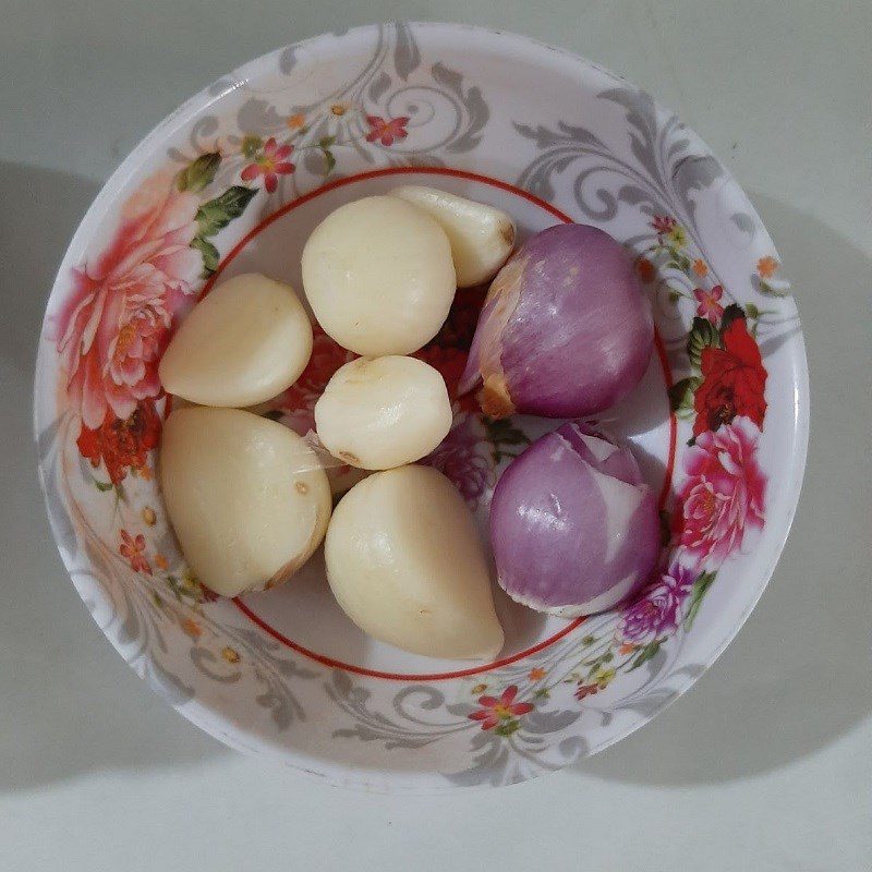 Step 1 Prepare ingredients for Fresh Bamboo Shoot Pork