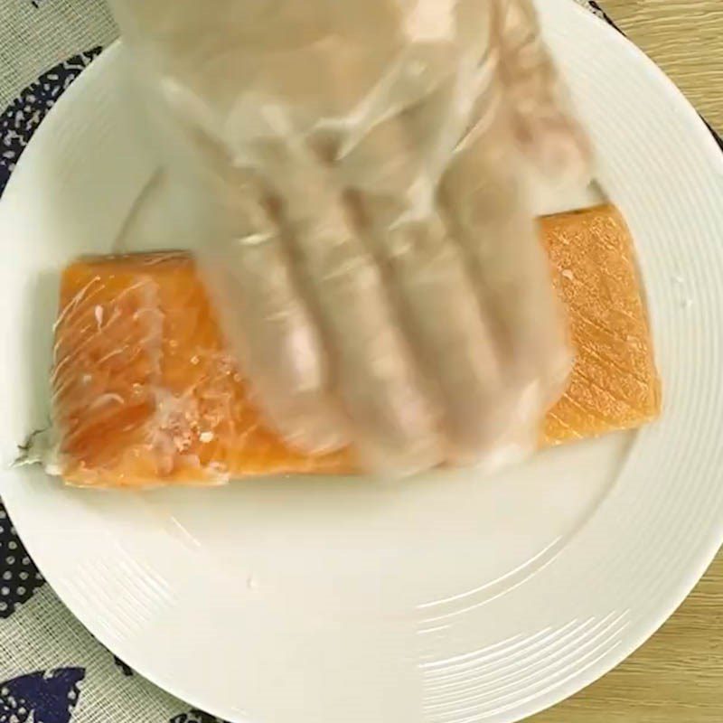 Step 1 Prepare the ingredients for Salmon with Orange Sauce