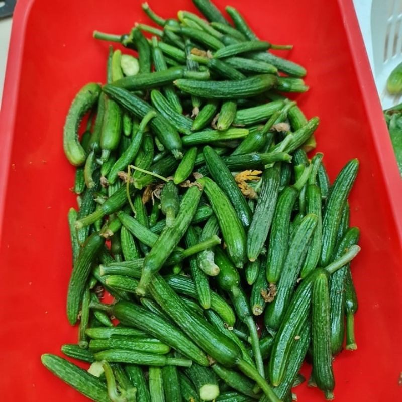 Step 1 Prepare Ingredients for Stir-Fried Baby Cucumbers