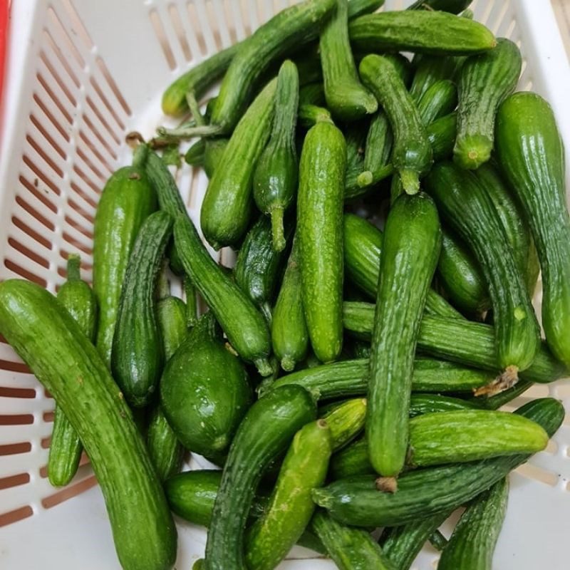 Step 1 Prepare Ingredients for Stir-Fried Baby Cucumbers