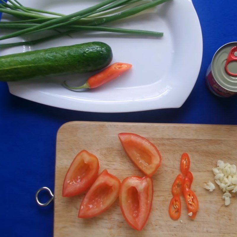 Step 1 Prepare the Ingredients for Sardines in Tomato Sauce