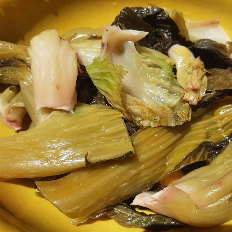 Step 1 Prepare the ingredients for vegetarian Nam Vang noodle