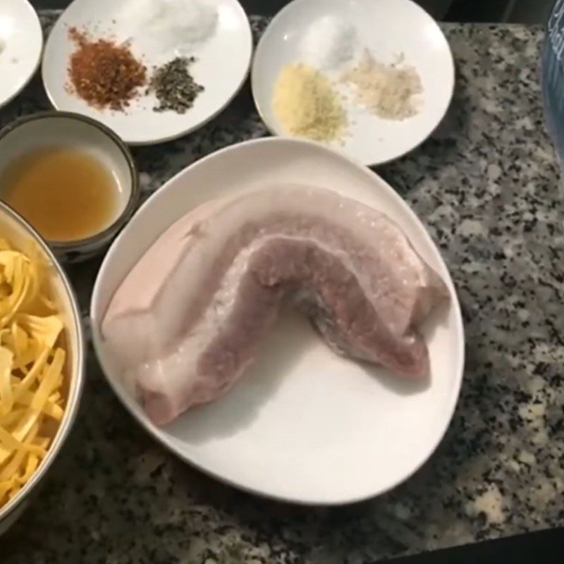 Step 1 Prepare Ingredients for Jackfruit Fiber Stewed with Meat