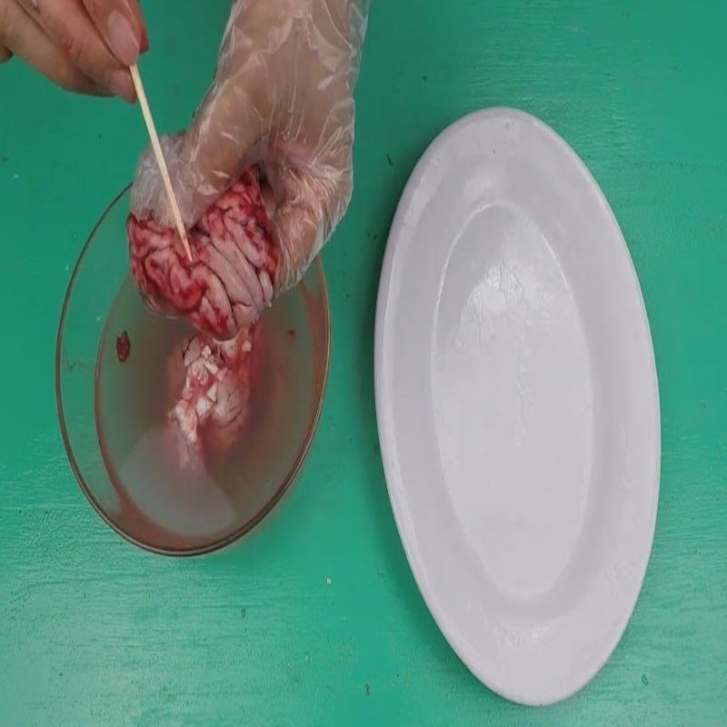 Step 1 Prepare Ingredients for Crispy Pork Brain