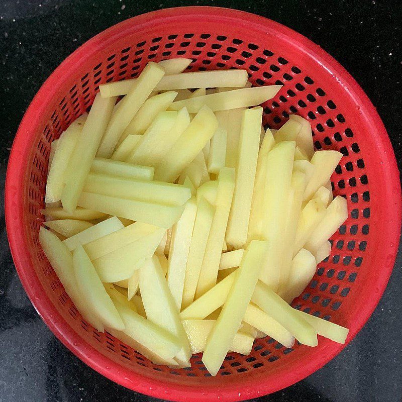 Step 1 Prepare the ingredients for Banana and Tofu Soup