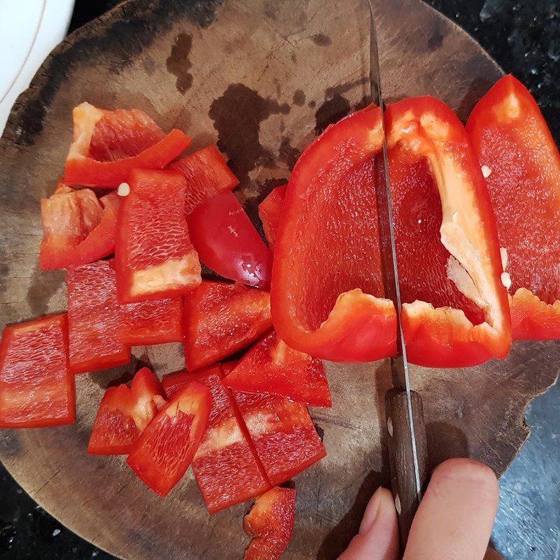 Step 2 Prepare the vegetables Sour and spicy ribs