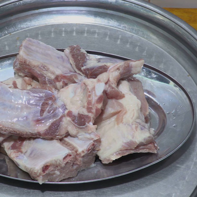 Step 1 Prepare the pork ribs Braised Pork Ribs