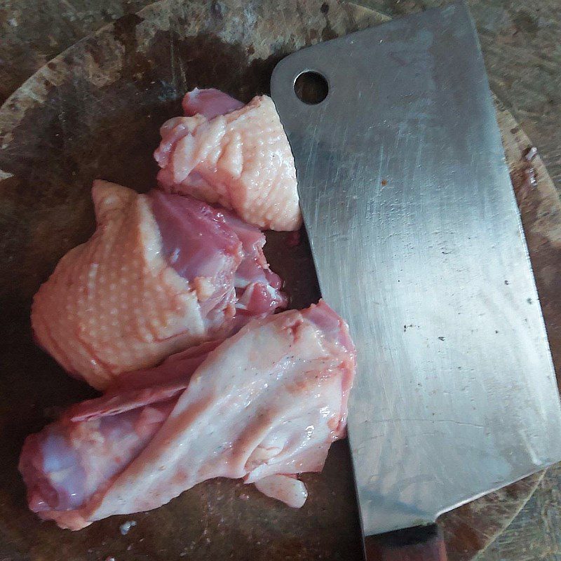 Step 1 Prepare the duck meat Sesame Fried Duck