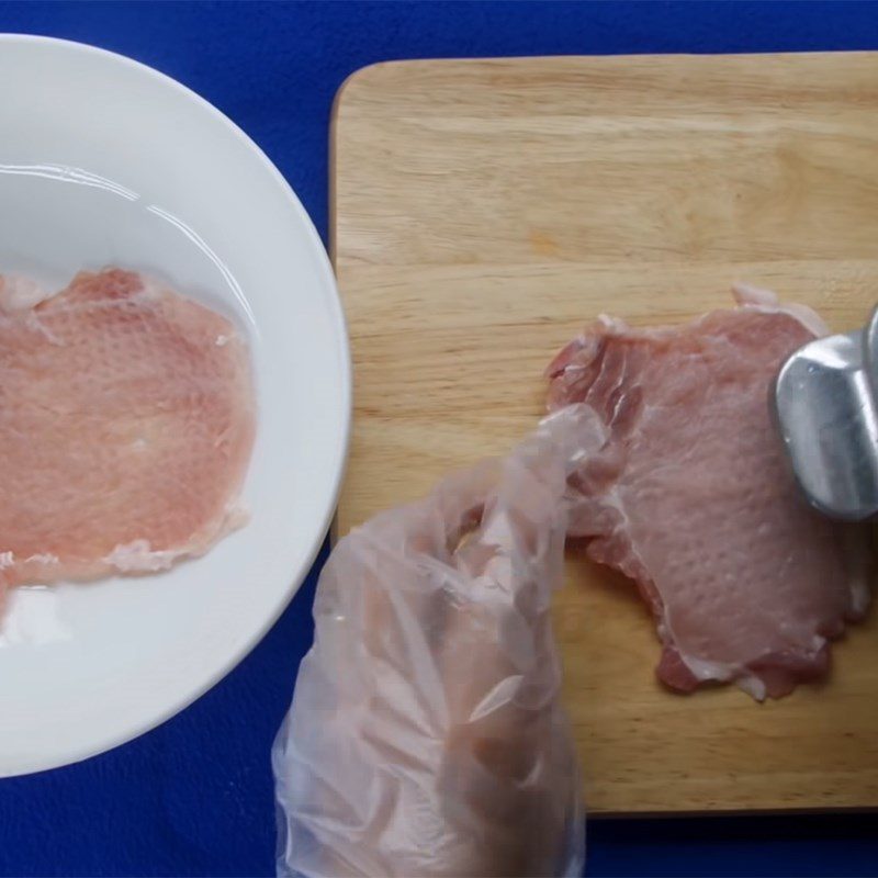 Step 3 Prepare and marinate the ribs Grilled broken rice with ribs