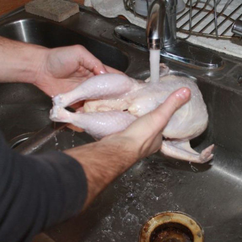 Step 1 Prepare the duck Fried Duck with Fish Sauce, Lemongrass, and Chili