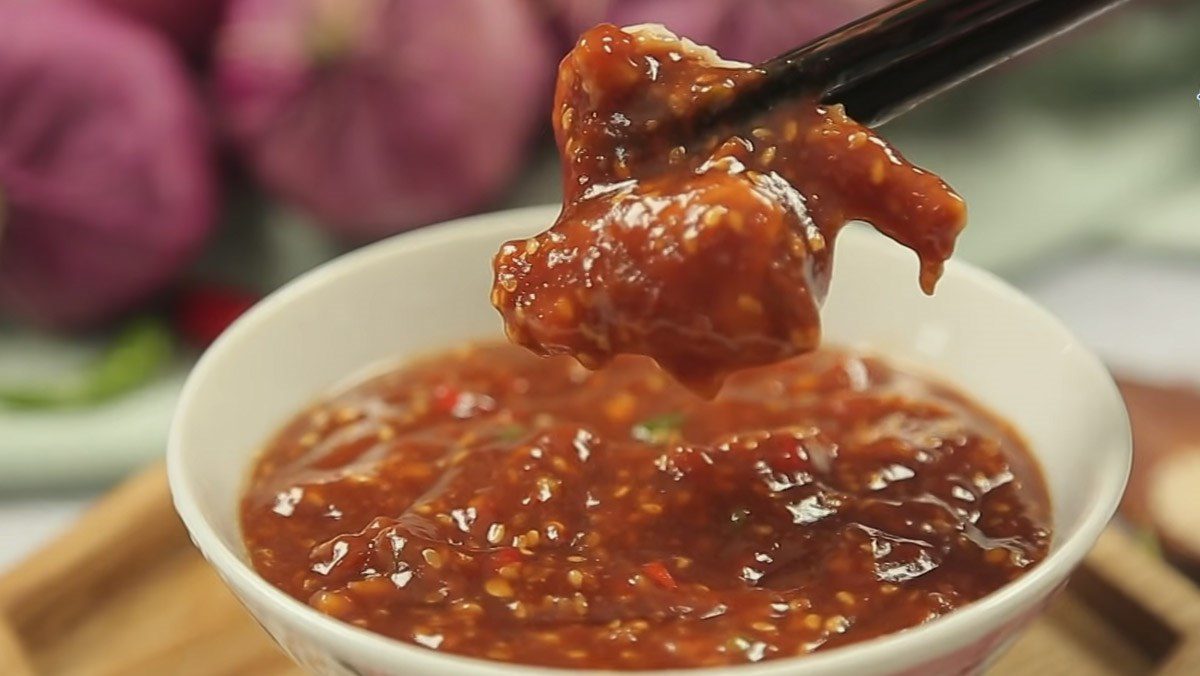 Red fermented bean curd sauce