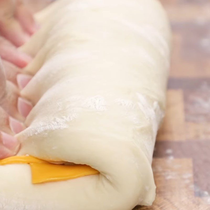 Step 2 Shaping Cheese Sandwich Bread