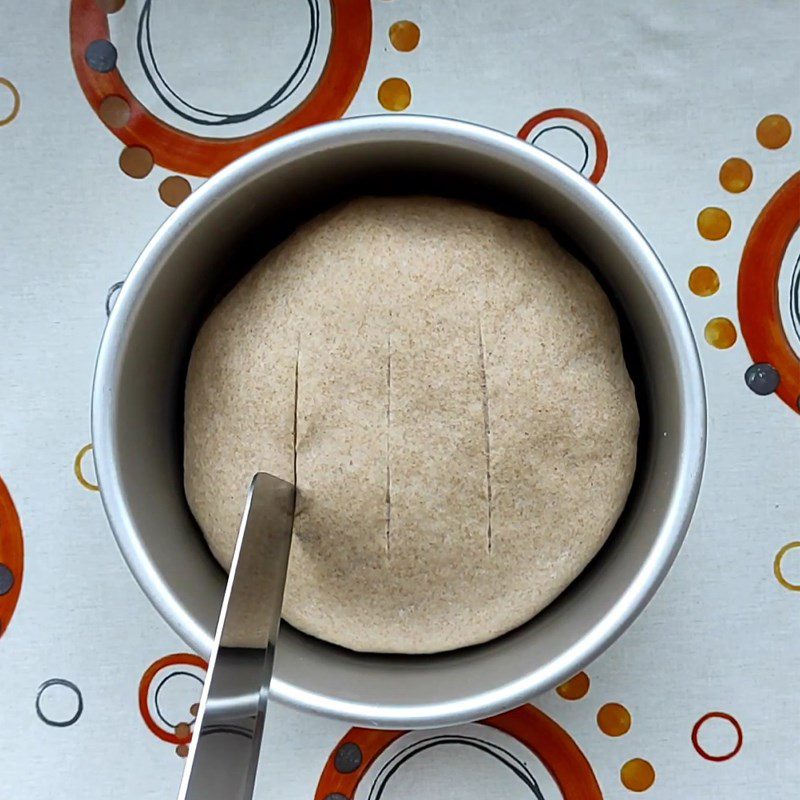 Step 4 Shaping whole grain bread using an air fryer