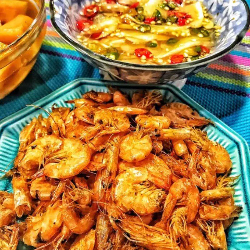 Step 3 Finished Product Salted Fried Shrimp