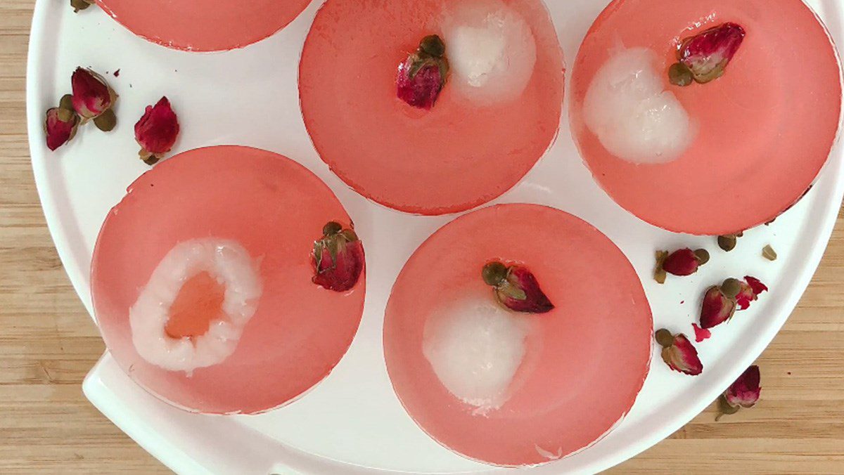 Lychee Rose Jelly