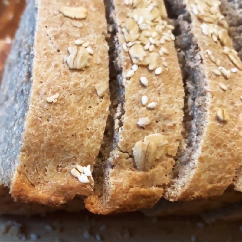 Step 6 Final Product Whole grain oatmeal bread