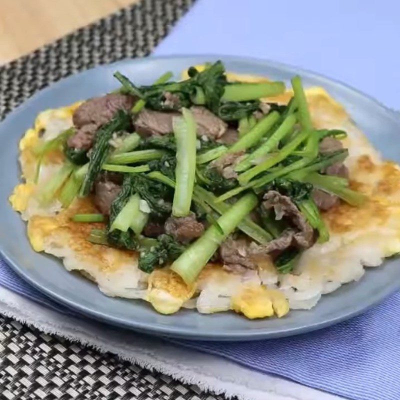 Step 5 Final Product Fried egg noodle with stir-fried beef