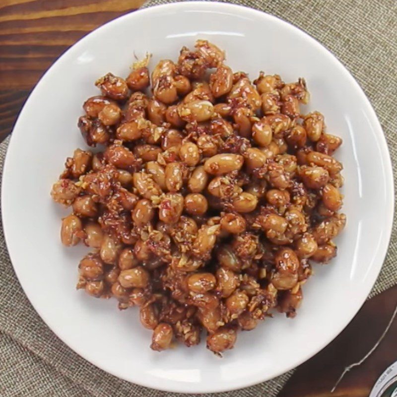 Step 4 Final Product Roasted Peanuts with Fish Sauce