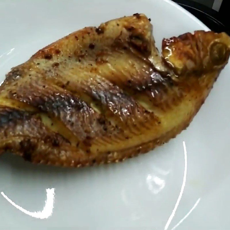 Step 4 Finished Product Fried fish with an air fryer