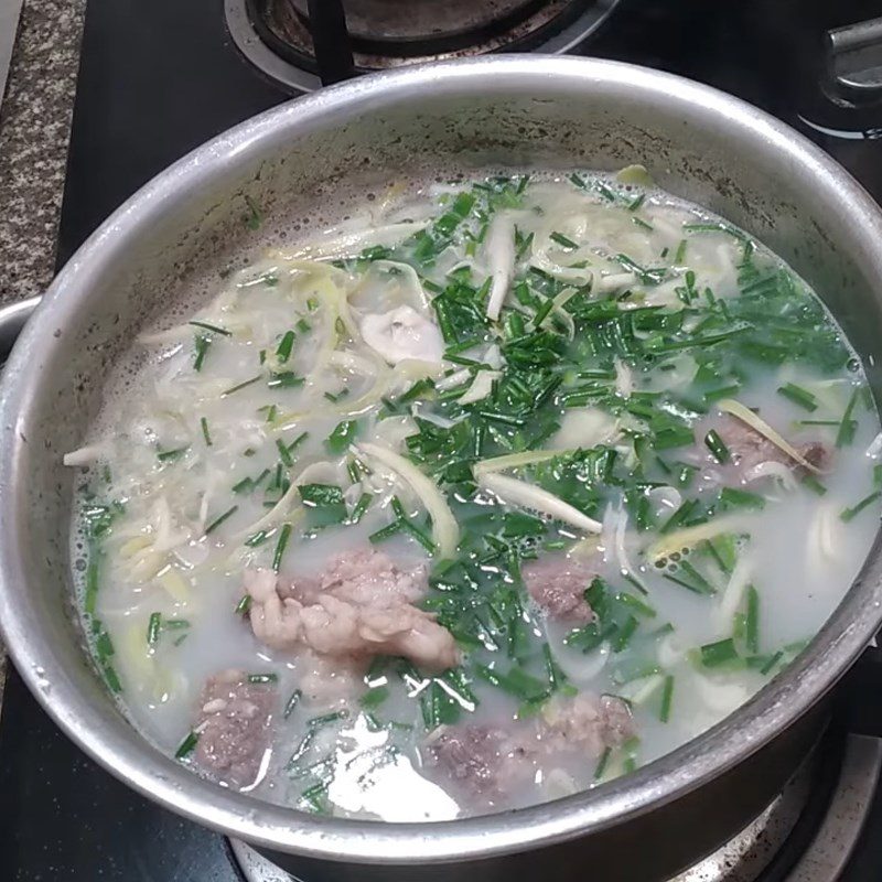 Step 5 Final Product Banana Flower Soup with Bones